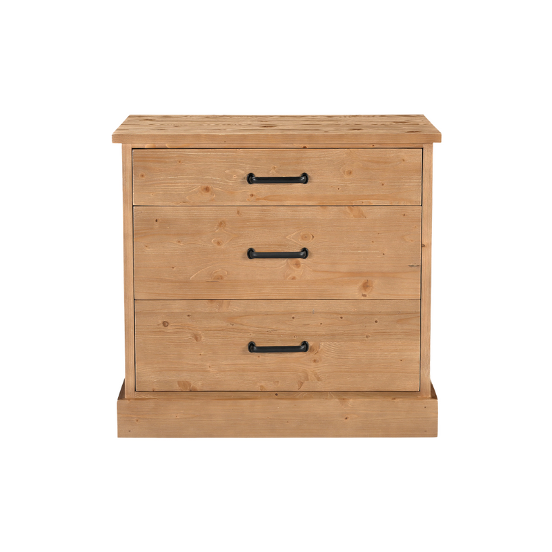 Thiago 3-Drawer Nightstand