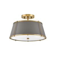 Clarke 15" Semi-Flush Mount