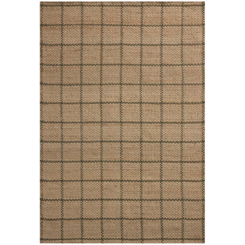 Fletcher FLE-01 (CJ) Natural/Olive Rug