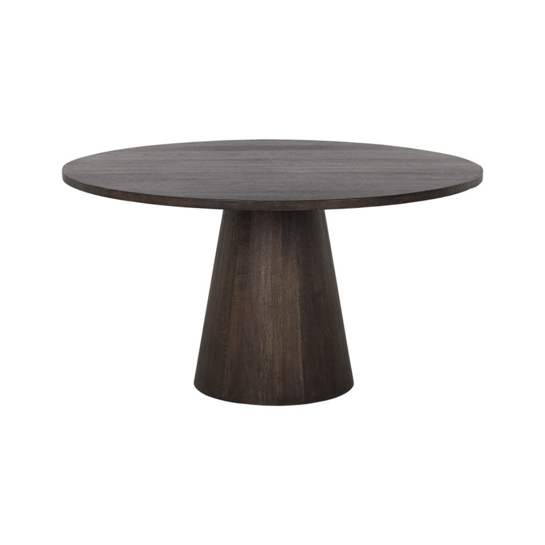 Eleanor 54" Round Dining Table [Dark Brown]