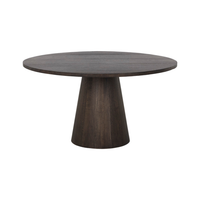Eleanor 54" Round Dining Table [Dark Brown]