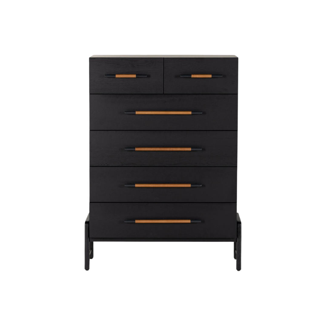 Roxanna 6-Drawer Tall Dresser
