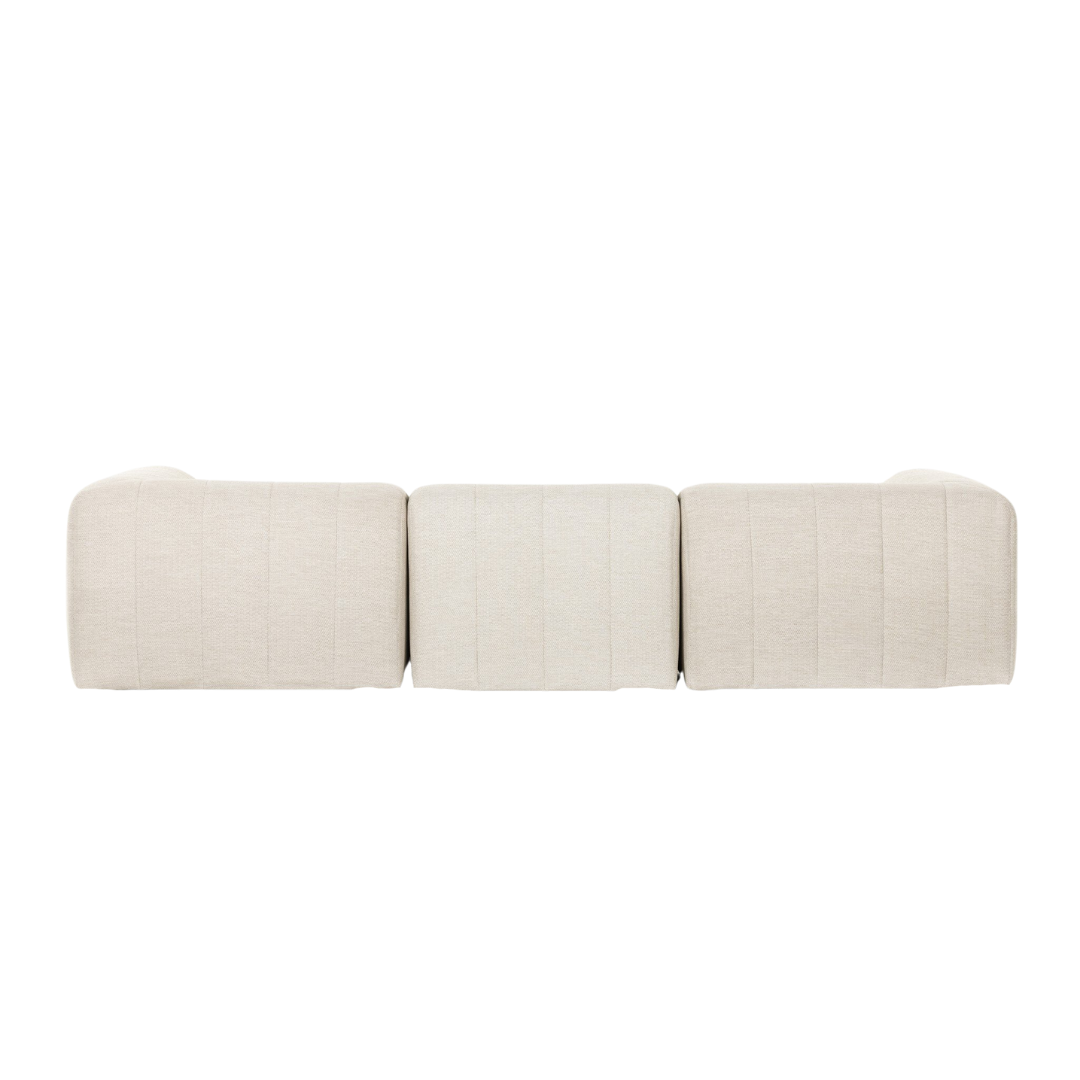 Glenice Outdoor 3-PC Sectional