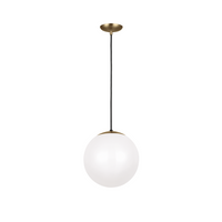 Leo Hanging Globe Large One Light Pendant