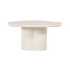 Gunther Dining Table - Plaster Molded Concrete