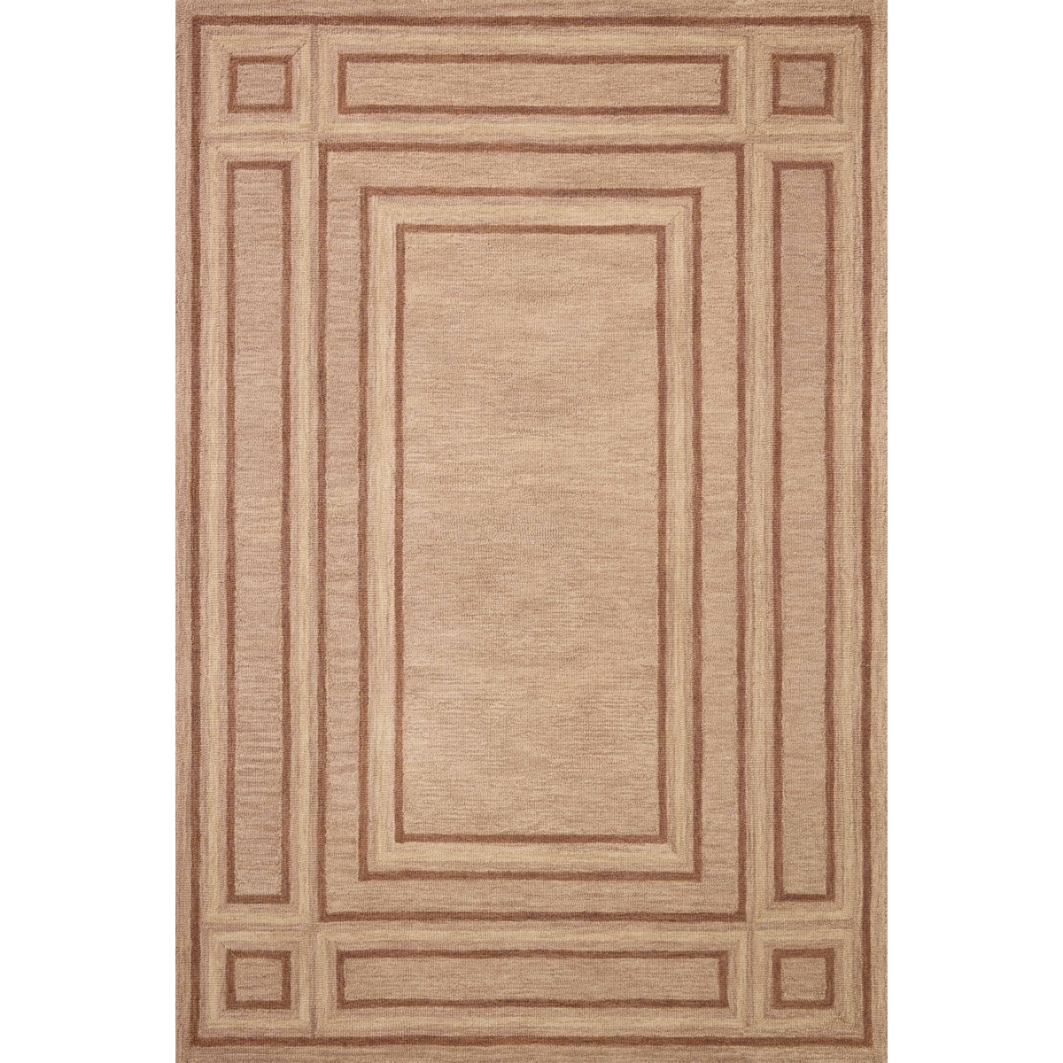 Alfie (Chris Loves Julia × Loloi) ALF-01 Rug [Blush/Rose]