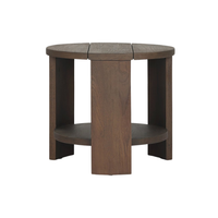 Ruelle Outdoor Round End Table