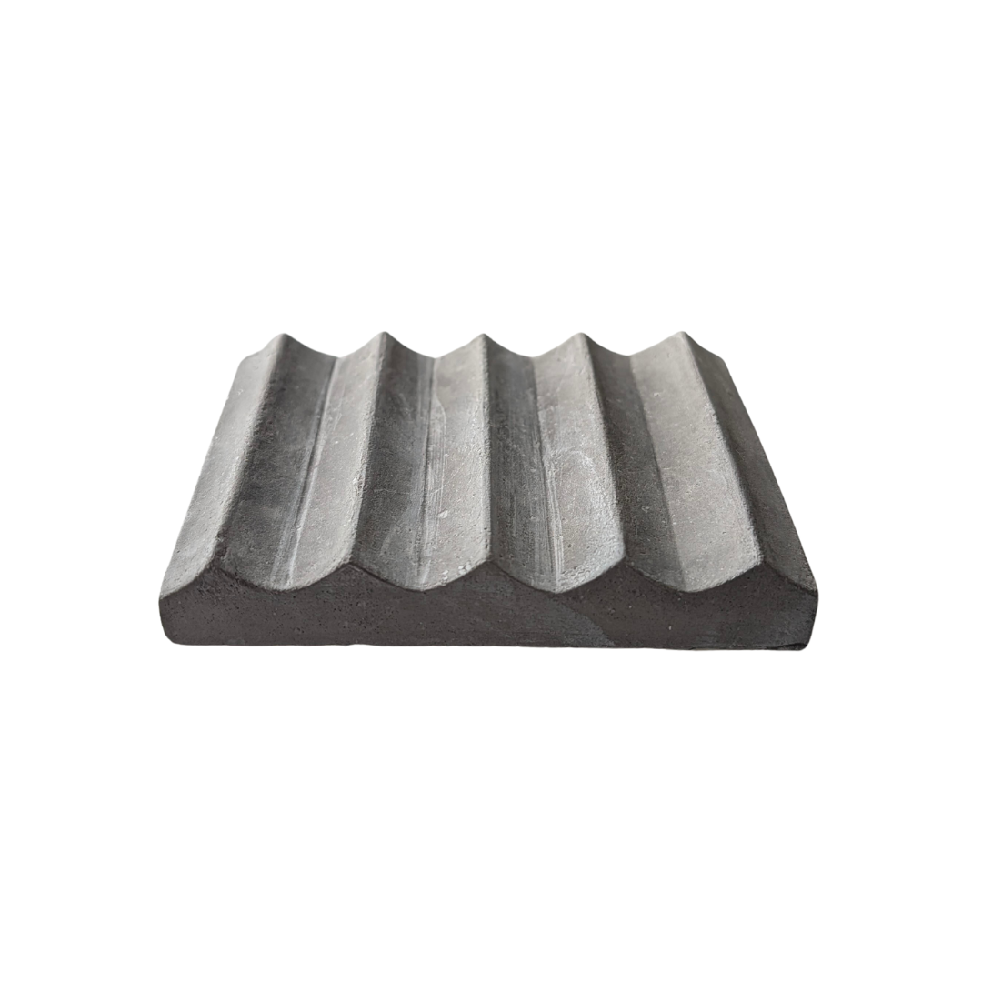 Soap Dish - Concrete Ripple