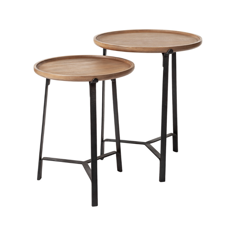 Helios Set of Two Nesting End Tables