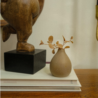 Rockform Ceramic Bud Vase  [Terracotta]