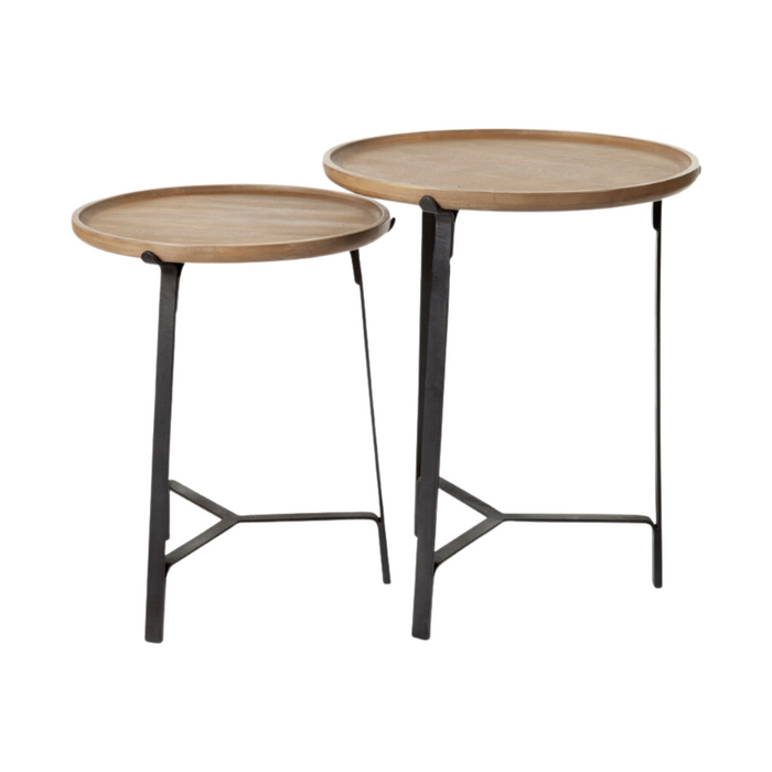 Helios Set of Two Nesting End Tables