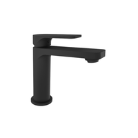 Petite B04 Single-Hole Matte Black Lavatory Faucet [Drain Included]