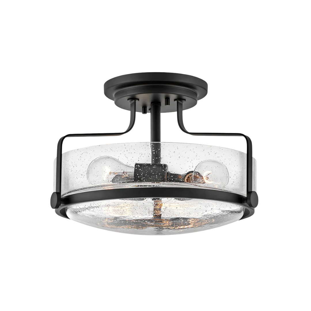 Harper 14.5" Semi-Flush Mount [Clear]