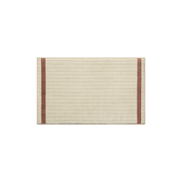 Marvin (Chris Loves Julia × Loloi) MRV-01 Bath Mat [Ivory/Brick]