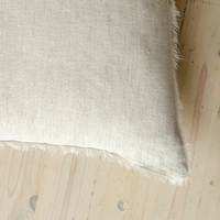 Lina Linen Pillow Chambray - 14" x 31"