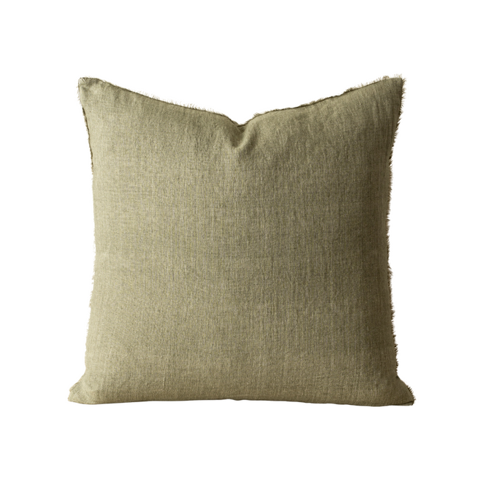 Lina Linen Pillow Cover Shadow 20"