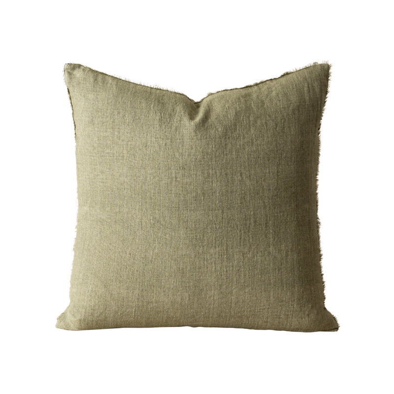 Lina Linen Pillow Cover Shadow 20"
