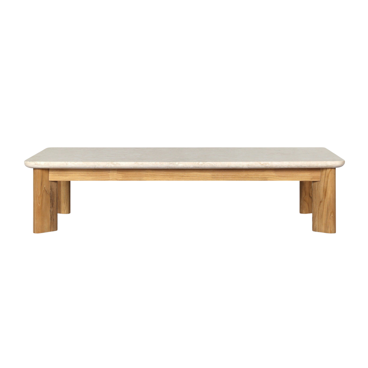 Santiago Outdoor Stone Coffee Table