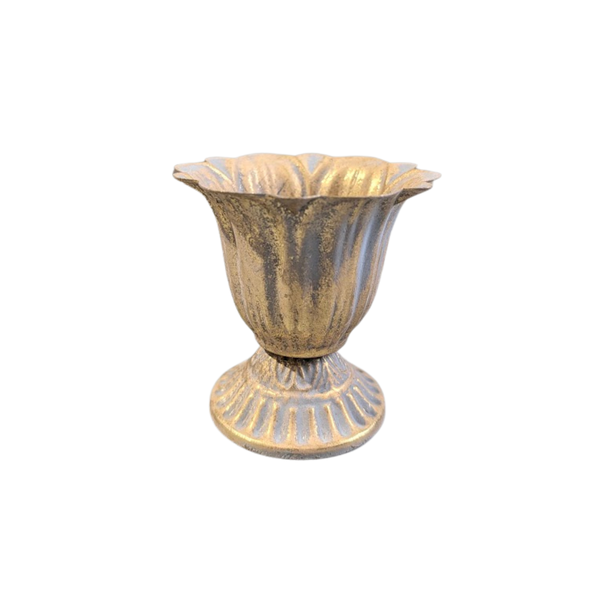 Gold Urn Taper Candle Holder