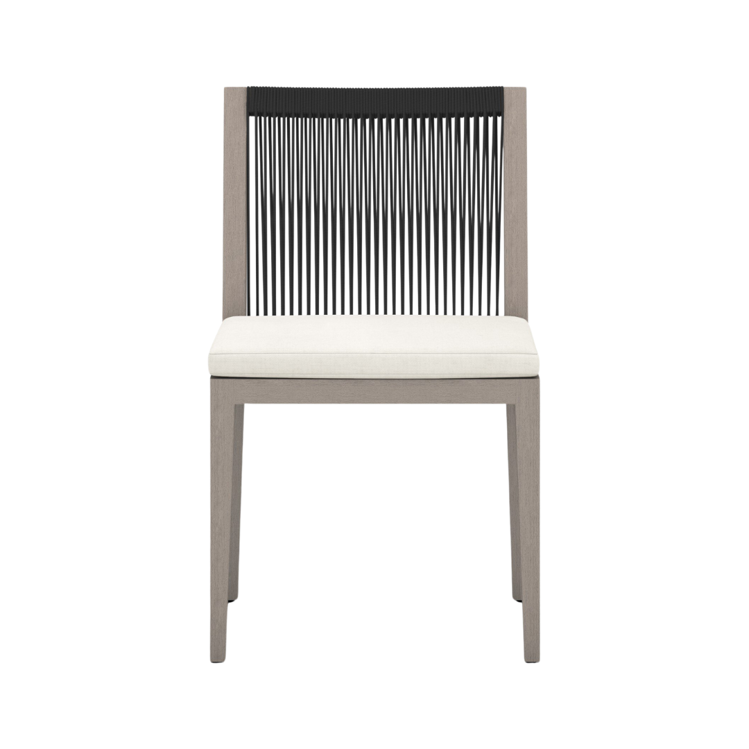 Shay Outdoor Dining Chair - Weathered Grey