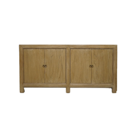 Brigitte Reclaimed Wood 4-Door Sideboard