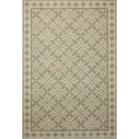 Bobby (Chris Loves Julia × Loloi) BOB-01 Rug [Beige/Green]