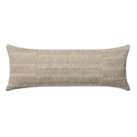 Mitzi Natural Pillow (Amber Lewis × Loloi) 13" x 35"