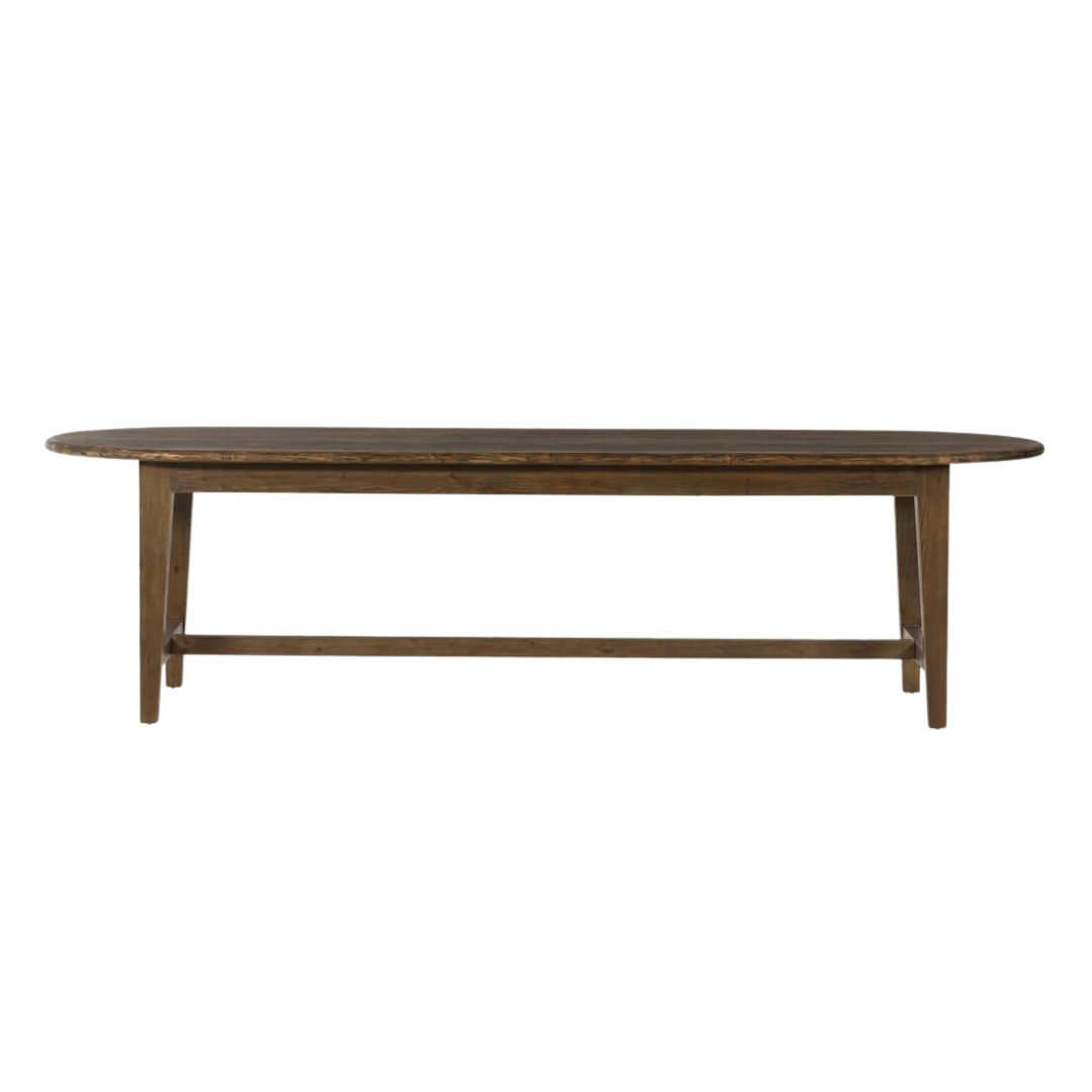 Asha 110" Oval Dining Table