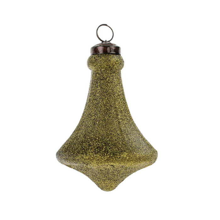 Green Shimmer Ornament - Finnial