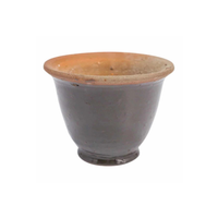 Grey Ceramic Clay Planter