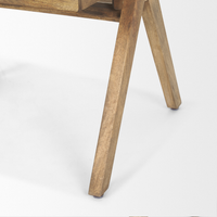 Topanga Cream Fabric Wrap Dining Chair