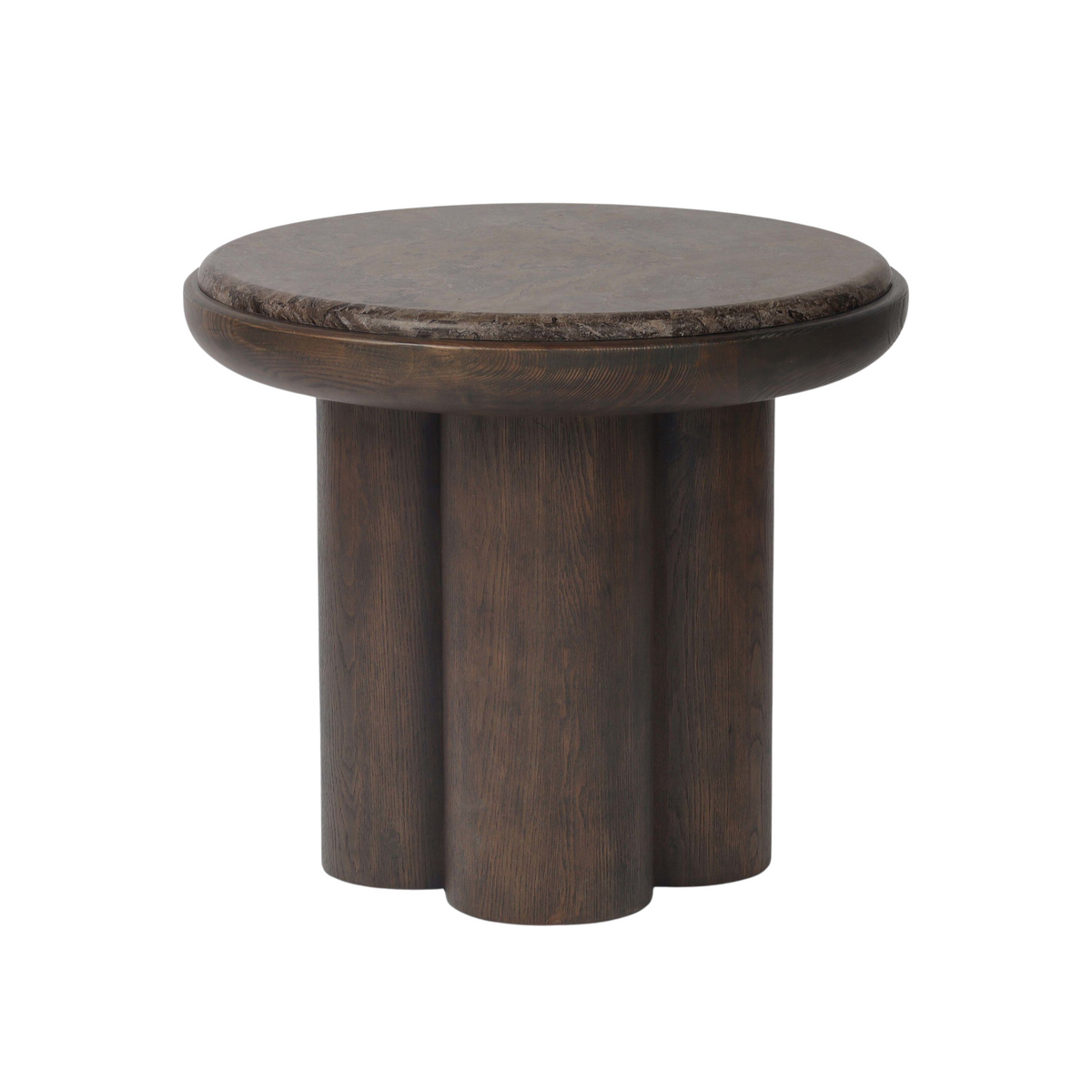 Zeke End Table [w/ Marble Top]
