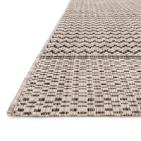 Isle IE-03 Grey / Black (Indoor/Outdoor Rug)