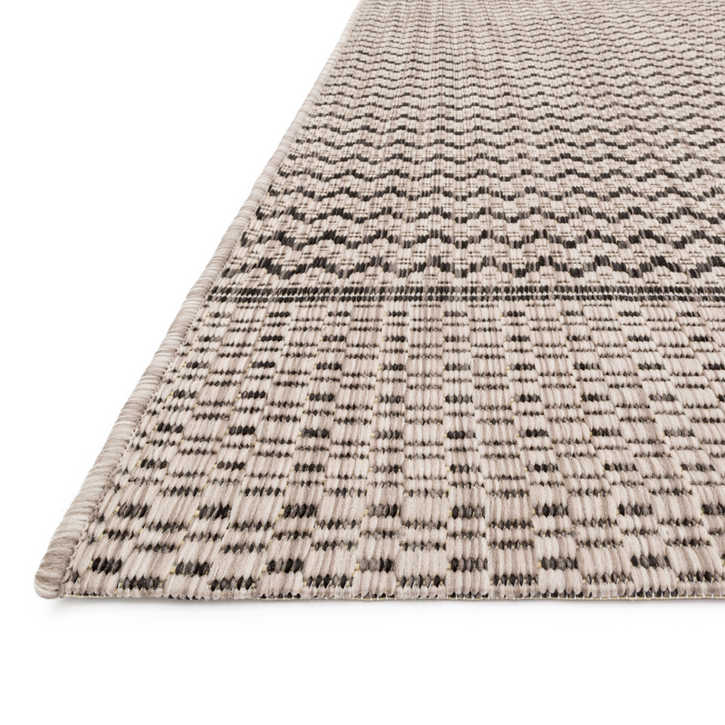 Isle IE-03 Grey / Black (Indoor/Outdoor Rug)