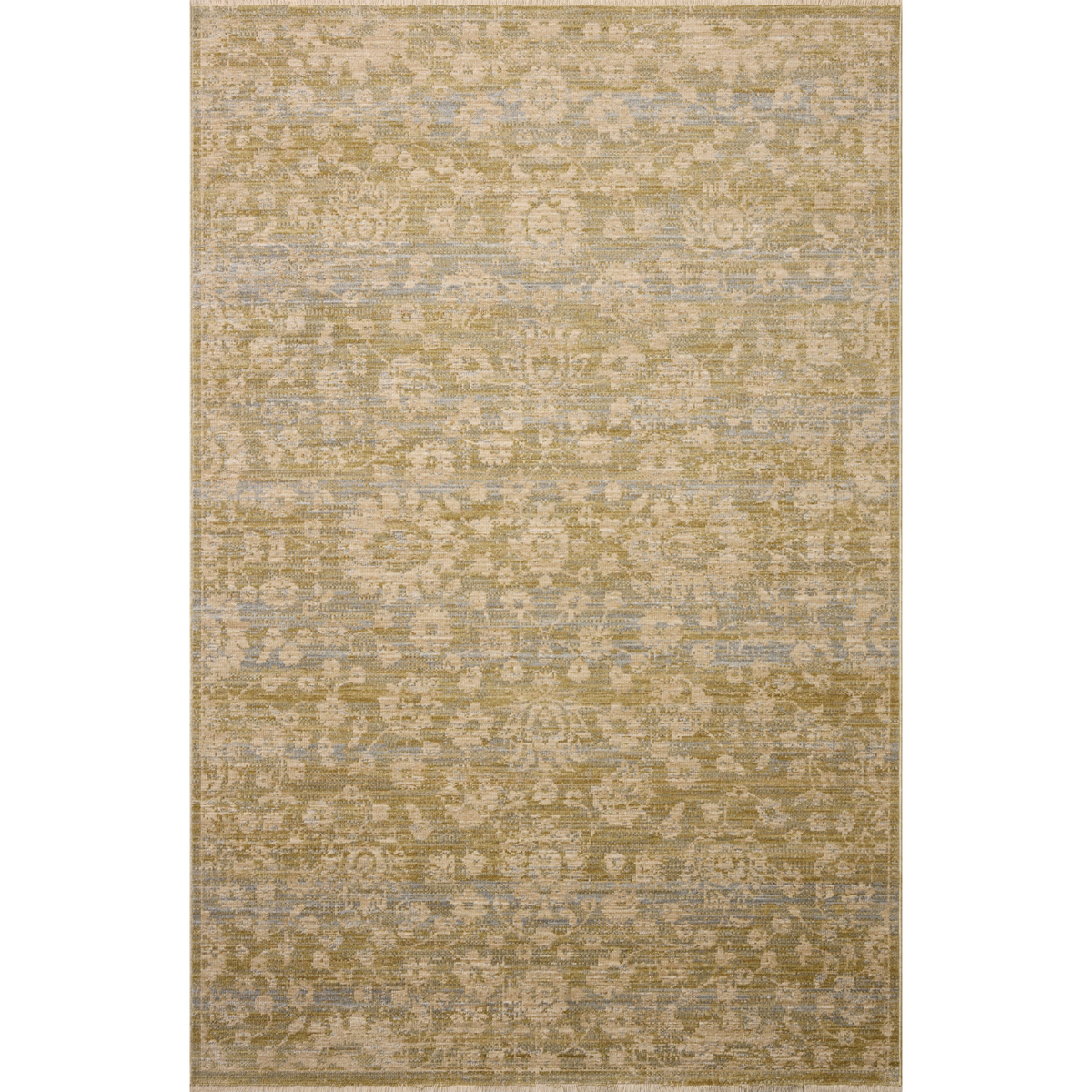 Miriam (Chris Loves Julia × Loloi) MIR-02 Rug [Moss/Sky]