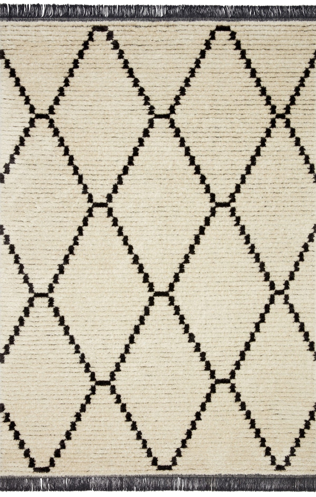 Cream/Charcoal Alice 04 Rug