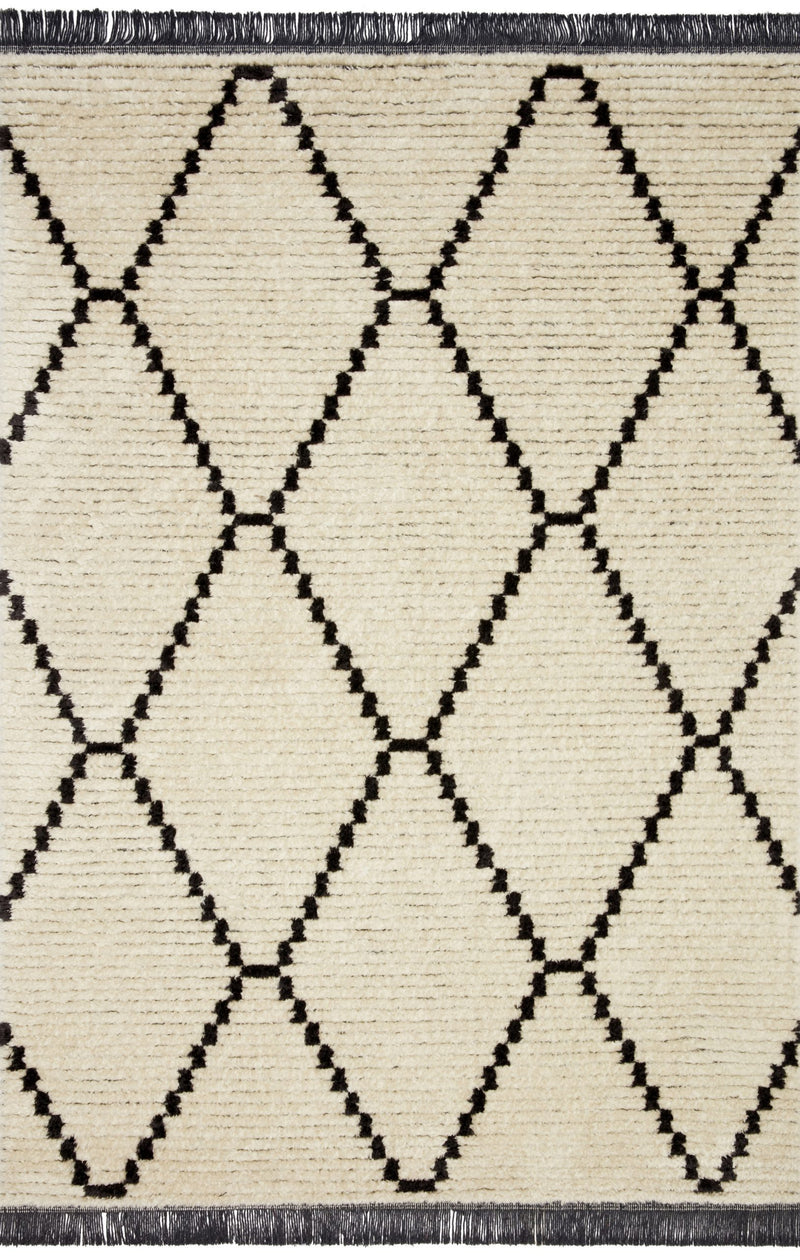 Cream/Charcoal Alice 04 Rug