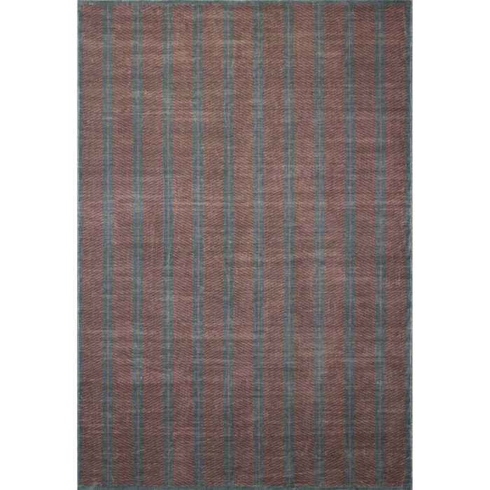 Bobby (Chris Loves Julia × Loloi) BOB-02 Rug [Merlot/Denim]