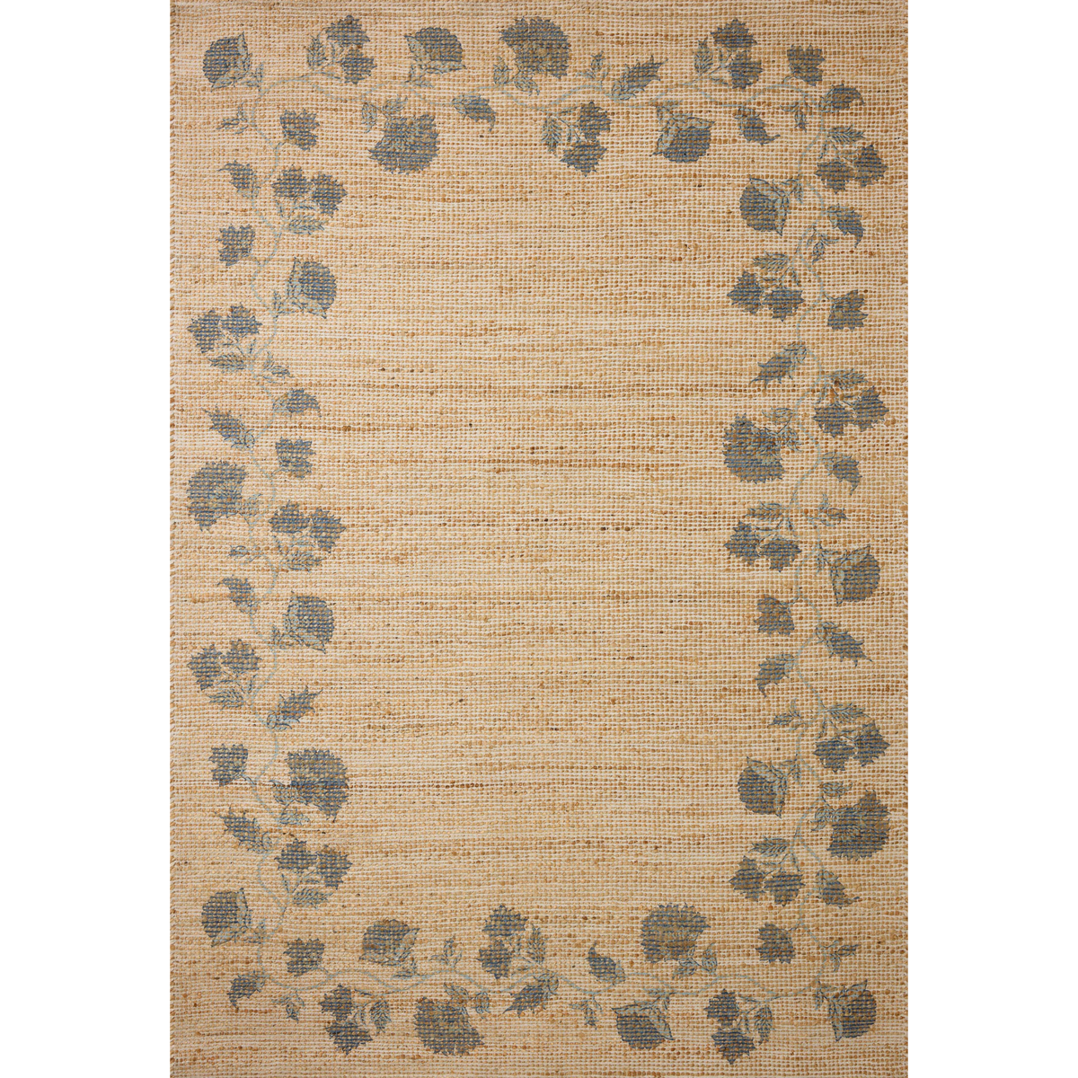 Rue (Chris Loves Julia × Loloi) RUE-05 Rug [Natural/Denim]