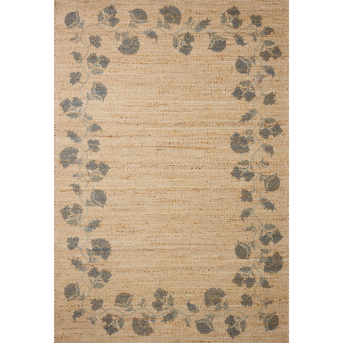 Rue (Chris Loves Julia × Loloi) RUE-05 Rug [Natural/Denim]