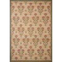 Rue (Chris Loves Julia × Loloi) RUE-01 Rug [Sage/Blush]