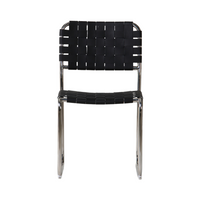 Micah Stainless Steel Dining Chairs [Set of 2]