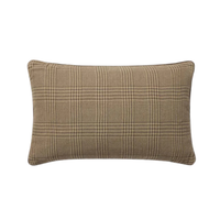 Navarro (Amber Lewis × Loloi) Brown Pillow 13" x 21"