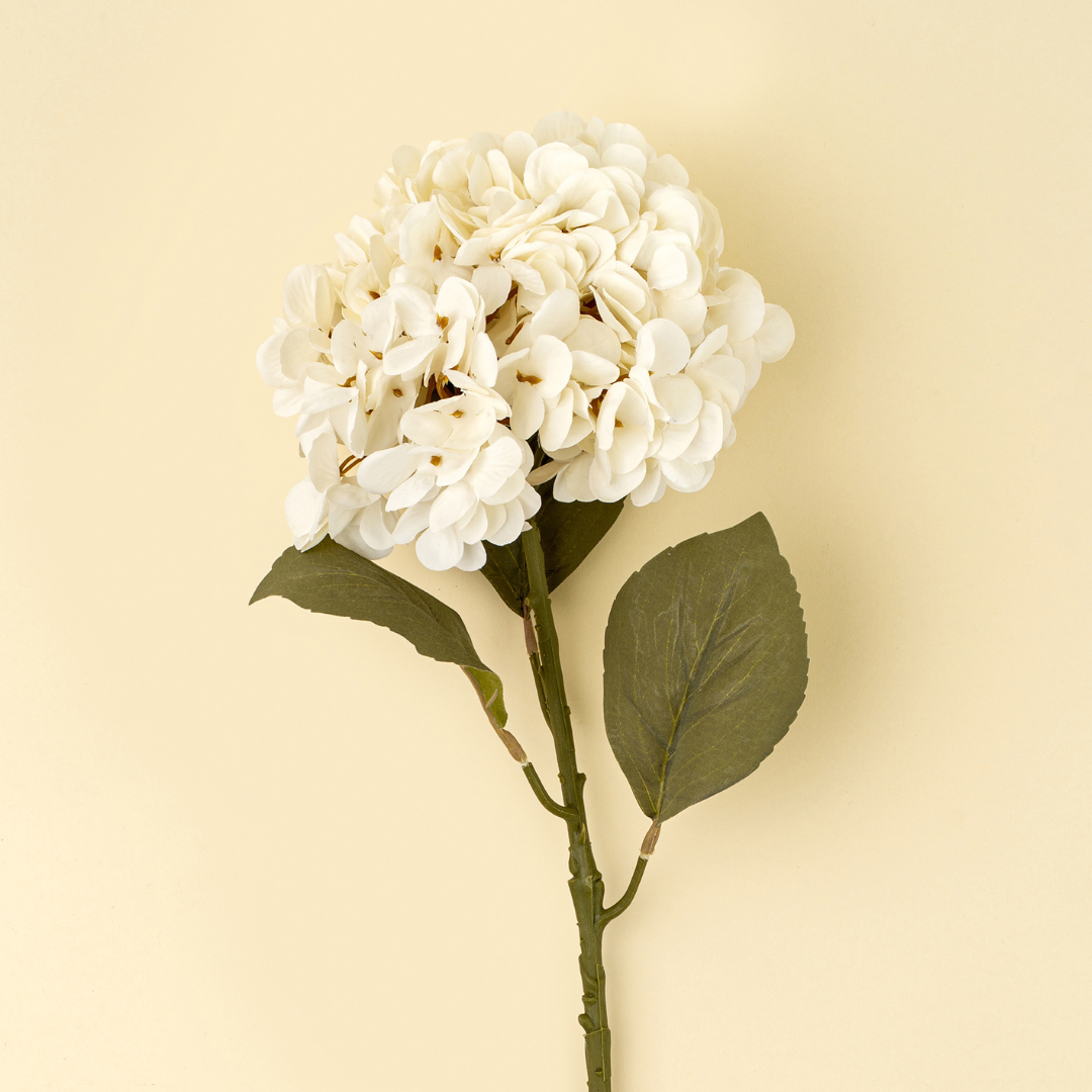 Hydrangea Floral Stem [White]