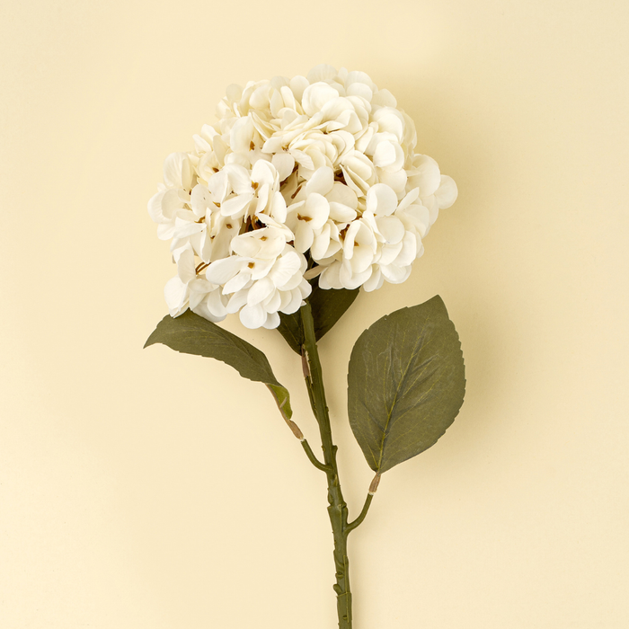 Hydrangea Floral Stem [White]