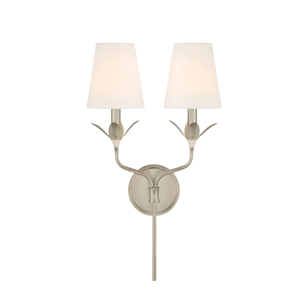 Broche 2 Light Sconce