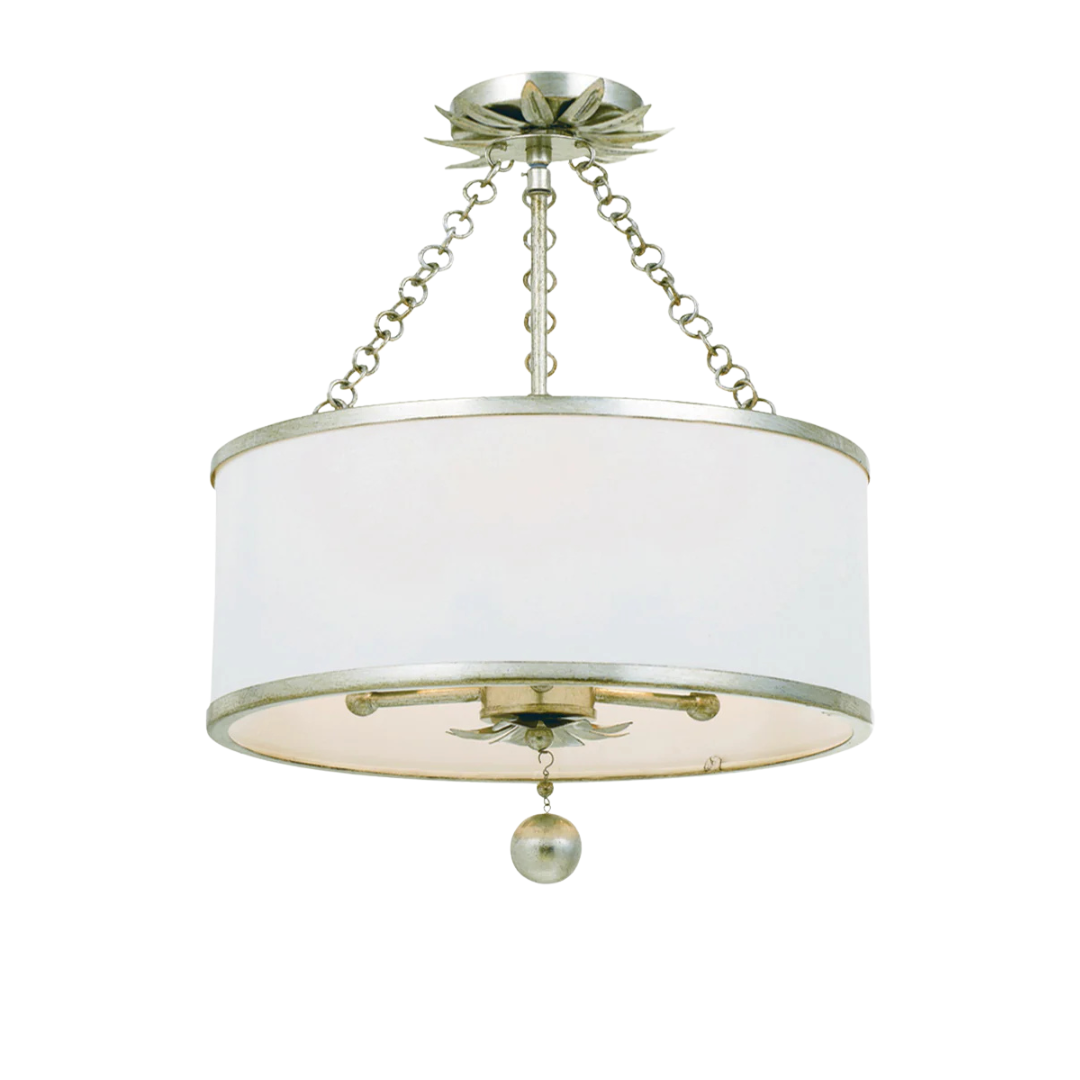 Broche 3 Light Convertible Semi Flush