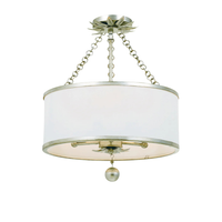 Broche 3 Light Convertible Semi Flush