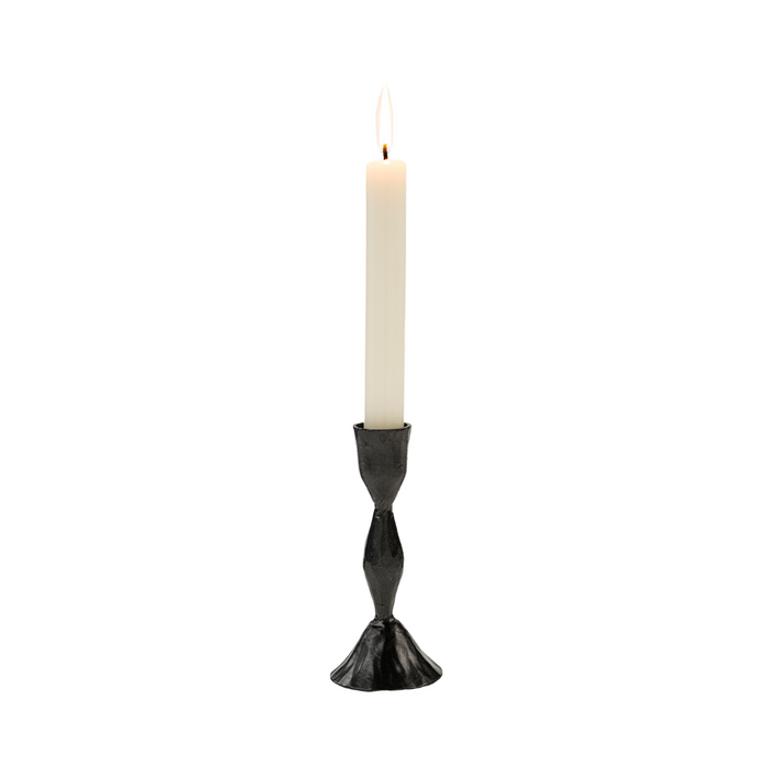 Zora Forged Candlestick [Gunmetal]