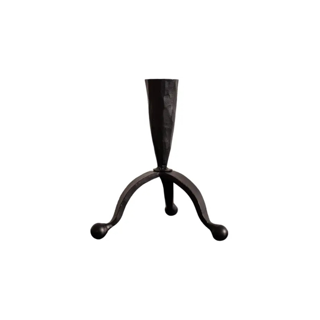 Tapered Iron Candle Holder